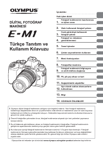 Kullanım kılavuzu Olympus E-M1 Dijital kamera