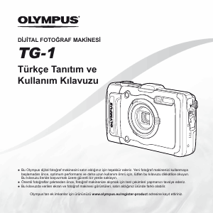 Kullanım kılavuzu Olympus TG-1 Dijital kamera