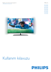 Kullanım kılavuzu Philips 42PUS7809 LED televizyon