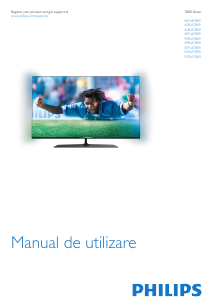 Manual Philips 55PUK7809 Televizor LED