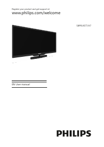 Manual Philips 58PFL9577 LED Television