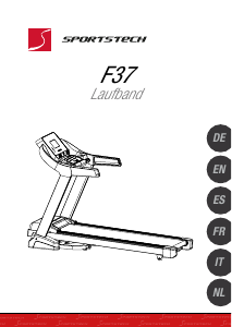 Bedienungsanleitung Sportstech F37 Laufband