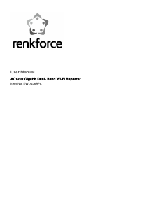 Handleiding Renkforce EW-7476RPC Range extender