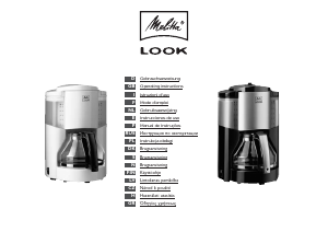 Manual Melitta Look de Luxe Coffee Machine