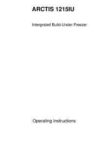 Manual AEG ARCTIS1215IU Freezer