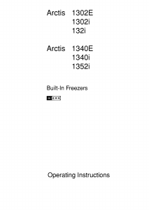 Manual AEG ARCTIS1302-4i Freezer