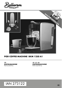 Brugsanvisning Bellarom BKM 1250 A1 Kaffemaskine