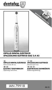 Handleiding Dentalux IAN 79918 Elektrische tandenborstel