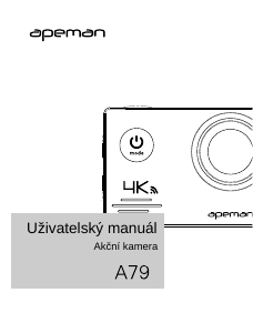 Manuál Apeman A79 Akční kamera