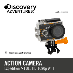 Instrukcja Discovery Adventures 9685001 Action cam