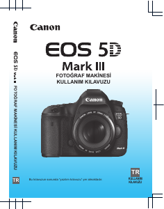 Kullanım kılavuzu Canon EOS 5D MkII Dijital kamera