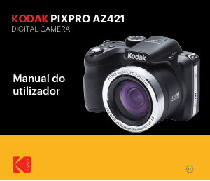 Manual Kodak PixPro AZ421 Câmara digital