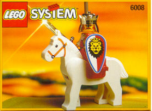 Manual de uso Lego set 6008 Royal Knights El rey real