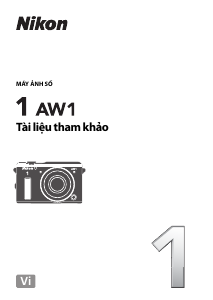 Hướng dẫn sử dụng Nikon 1 AW1 Máy ảnh kỹ thuật số
