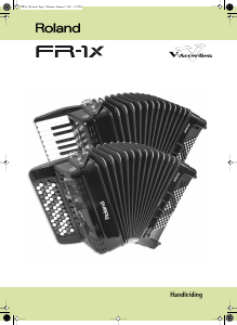 Handleiding Roland FR-1x Accordeon