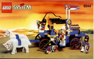 Bedienungsanleitung Lego set 6044 Royal Knights Kings Carriage