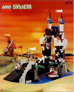 Manual de uso Lego set 6078 Royal Knights Puente levadizo