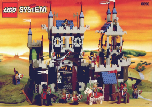 Manual Lego set 6090 Royal Knights Castle