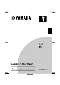 Manual de uso Yamaha 15F (2014) Motor fuera de borda