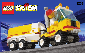 Bedienungsanleitung Lego set 1252 Shell Tankwagen