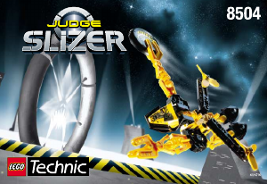 Manuale Lego set 8504 Slizer Giudice-slizer