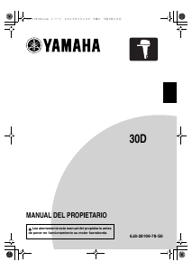 Manual de uso Yamaha 30D (2015) Motor fuera de borda