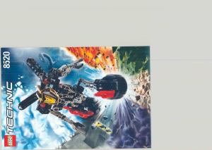 Brugsanvisning Lego set 8520 Slizer Millennium-slizer