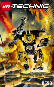 Bruksanvisning Lego set 8523 Slizer Blaster-slizer