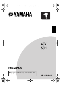 Bruksanvisning Yamaha 40V (2018) Påhengsmotor