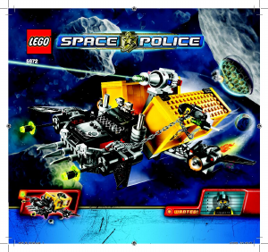 Handleiding Lego set 5972 Space Police Ruimtecontainer