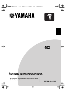 Bruksanvisning Yamaha 40X (2018) Utombordare