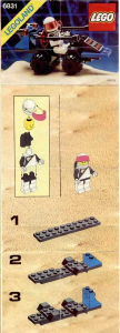 Manual de uso Lego set 6831 Space Police Decodificador de mensajes