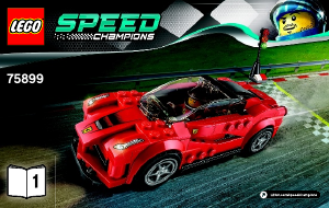 Manual de uso Lego set 75899 Speed Champions LaFerrari