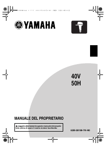 Manuale Yamaha 50H (2018) Motore fuoribordo