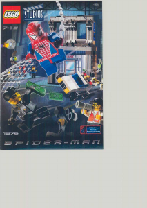 Manual de uso Lego set 1376 Spider-Man Estudio de la acción