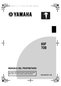 Manuale Yamaha 60F (2015) Motore fuoribordo