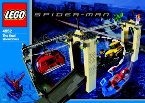 Manual Lego set 4852 Spider-Man The final showdown