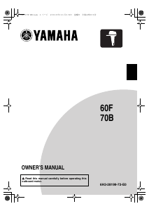 Manual Yamaha 60F (2017) Outboard Motor