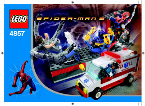 Manual Lego set 4857 Spider-Man Doc Ocks fusion lab