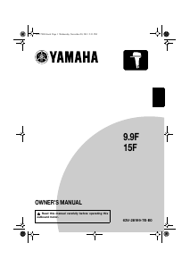 Manual Yamaha 9.9F (2014) Outboard Motor