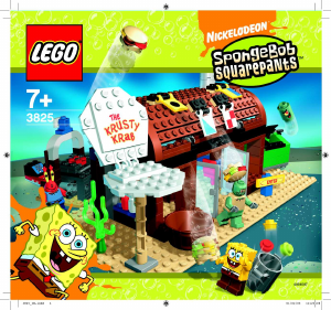 Manual de uso Lego set 3825 SpongeBob SquarePants Krustáceo Krujiente