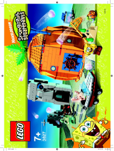 Bruksanvisning Lego set 3827 SpongeBob SquarePants Äventyr i bikini bottom