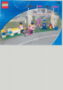 Manual de uso Lego set 1198 Sports Parada en boxes