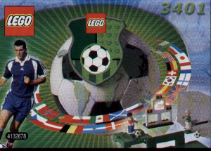 Manuale Lego set 3401 Sports Allenamento di calcio