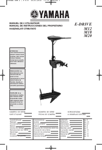 Manual de uso Yamaha M12 (2012) Motor fuera de borda