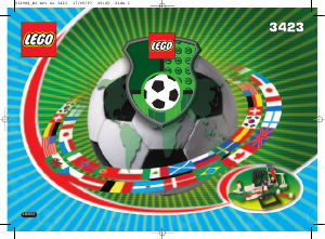 Manuale Lego set 3423 Sports Allenamento di calcio