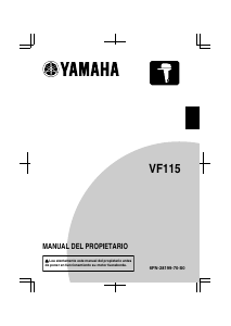 Manual de uso Yamaha VF115 (2020) Motor fuera de borda