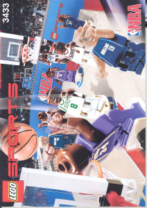 Manual de uso Lego set 3433 Sports El último estadio de la NBA