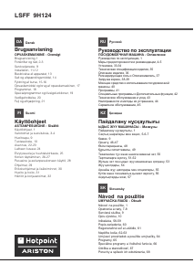 Brugsanvisning Hotpoint-Ariston LSFF 9H124 C EU Opvaskemaskine