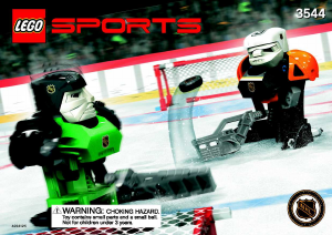 Manuale Lego set 3544 Sports Set di hockey su ghiaccio